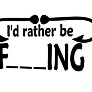 i'd rather be F___ING (Decal)